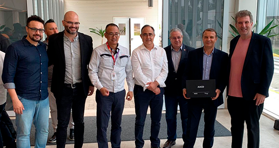 CIO da techtools ventures participa de cerimônia de doação de próteses realizada pela Toyota do Brasil em conjunto com a Revo